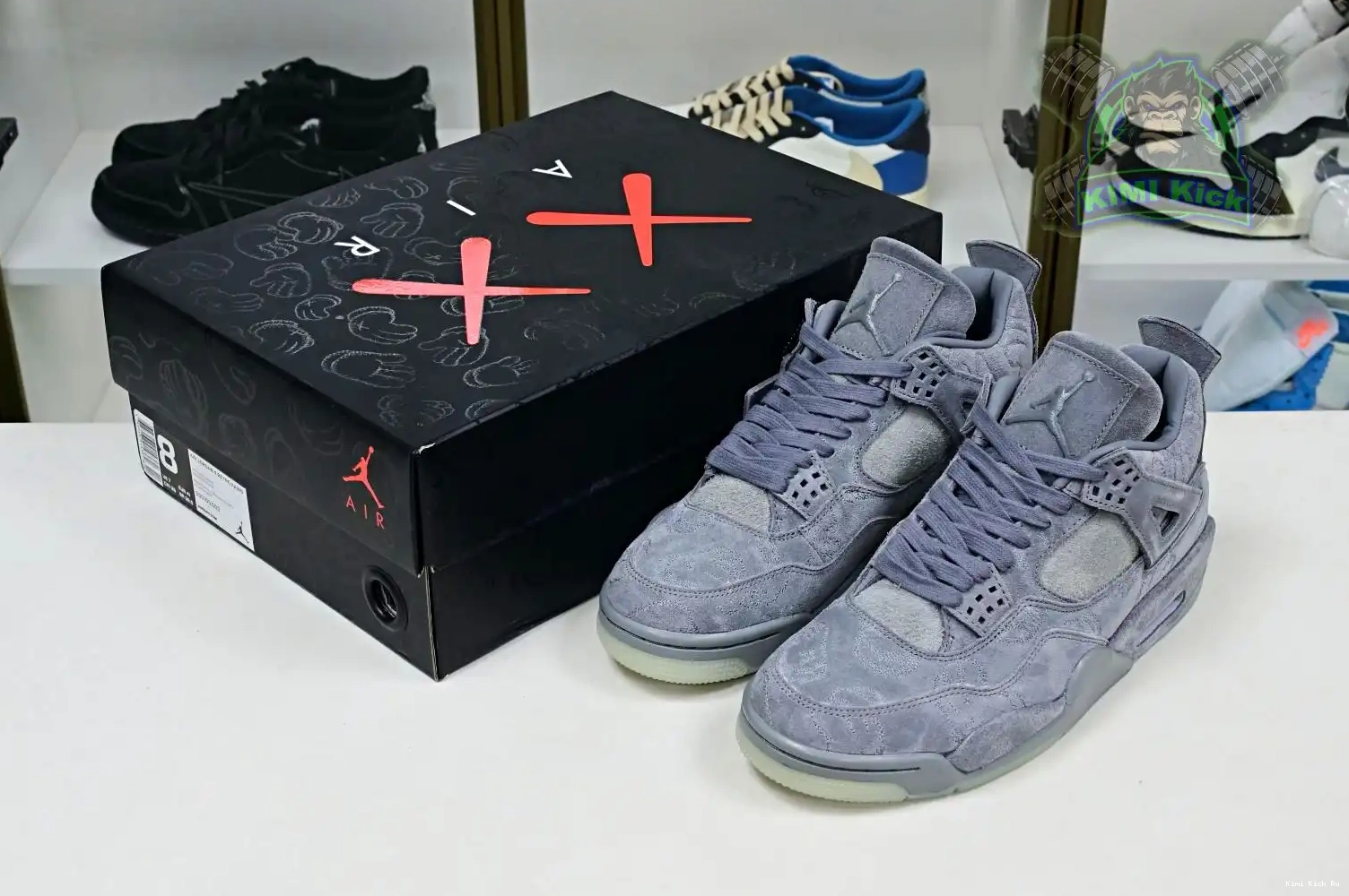 kaws Air retro 4 Jordan Jordan Kimikick 0517